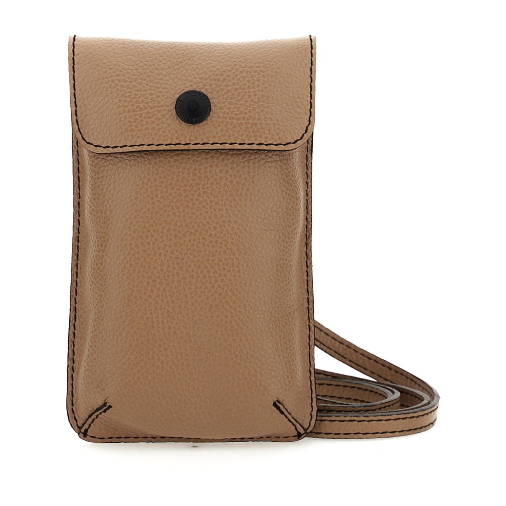 Borsa Portacellulare Da Collo In Paglia Intrecciata – Beige – Tracolla Regolabile – Estate E Spiaggia - 6