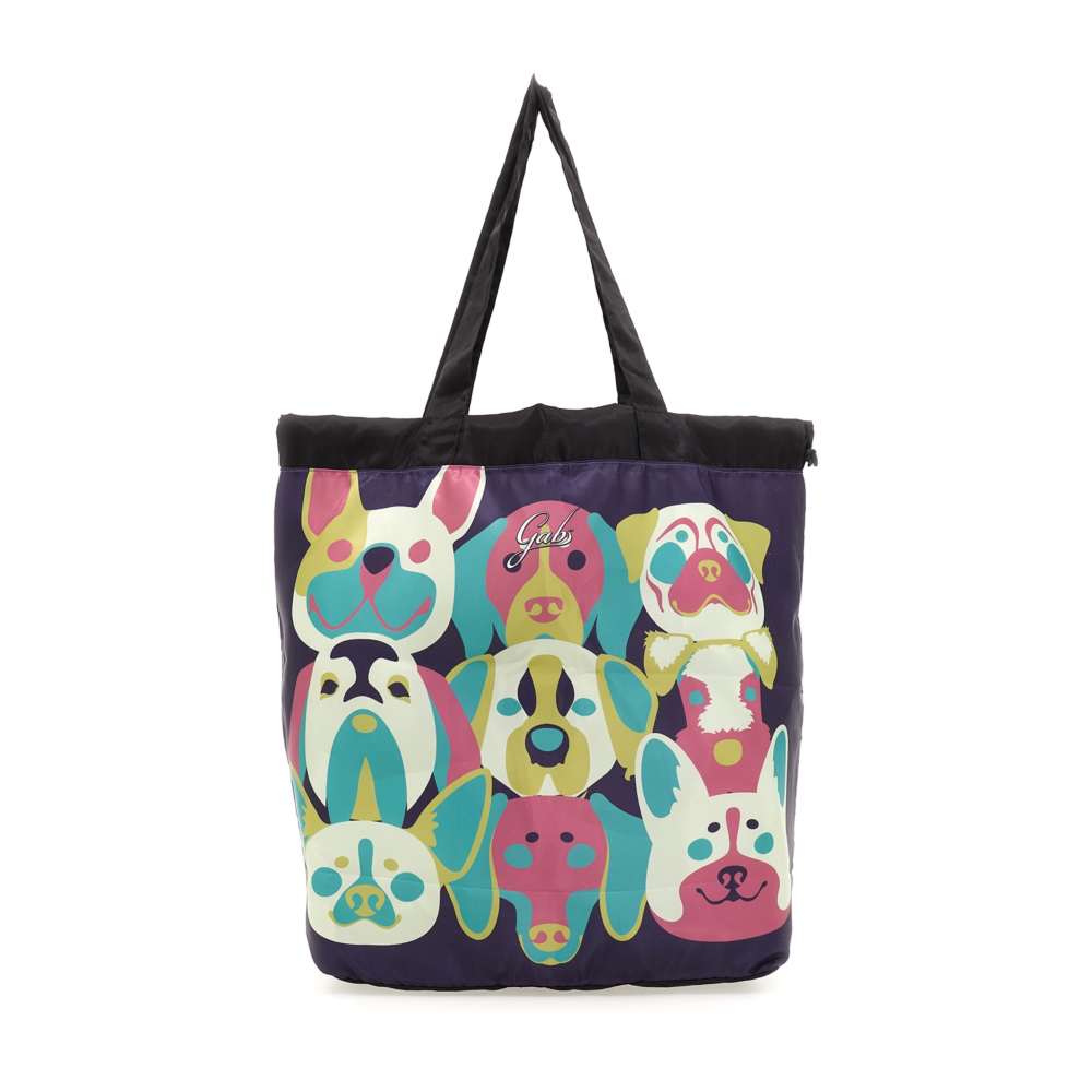 ★TOUT Y EST★ Momo Bag 4colors 0009 Shopping Bag/Shopper PRINTED NYLON FABRIC SHOPPING BAG