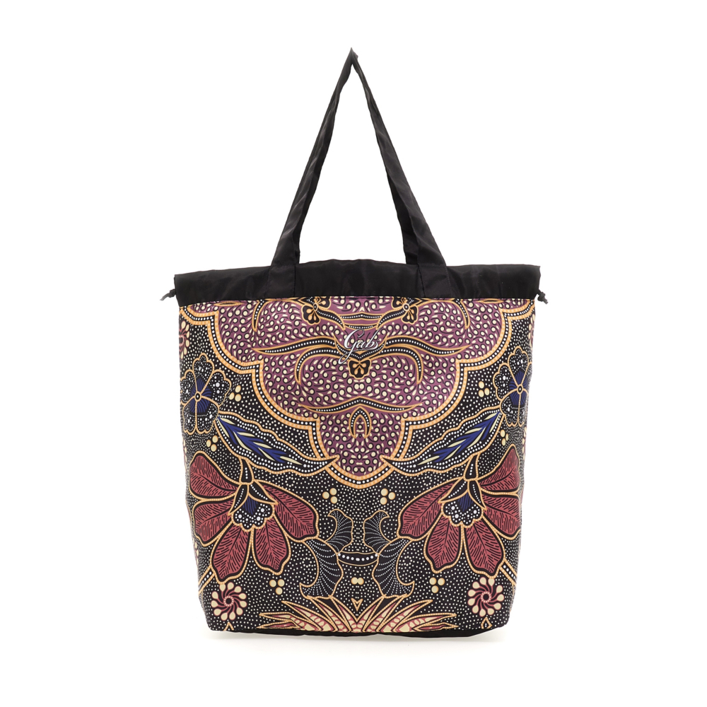 【関税込み】BORSA PORTA ABITI SHOPPER' SHOPPING BAG Shopping Bag/Shopper PRINTED NYLON FABRIC SHOPPING BAG