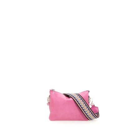 Borsa a tracolla Rebel in pelle Donna, Rosa | TWINSET Milano