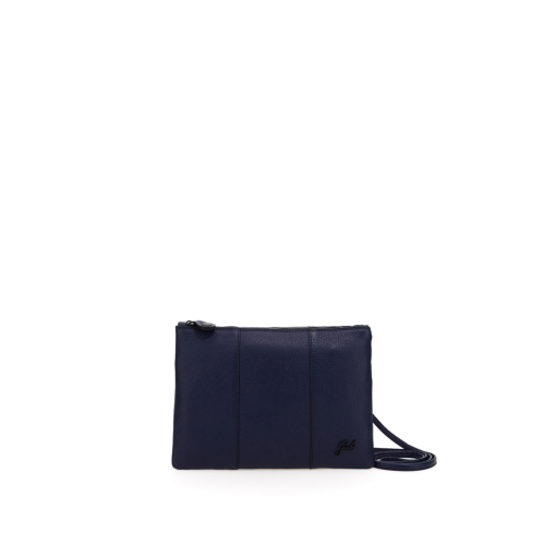 Gabs Beyonce Shoulder Bag - Women's Black Calf Leather Bag With Zip Closure & Adjustable Strap - Size M