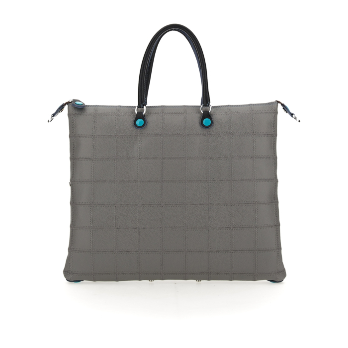 Flache Tasche G43 GRÖßE L Grau Gabs