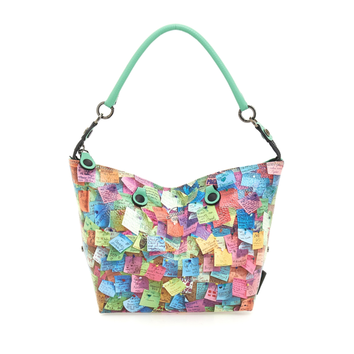 Portafoglio Rainbow Collection In Pelle - Con Protezione RFID E Tap&Go | Design Multicolore, Compatto - Foto 4