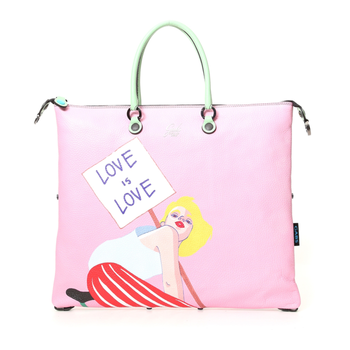 Borsa Piatta G3 SUPER TAGLIA L Rosa | Gabs