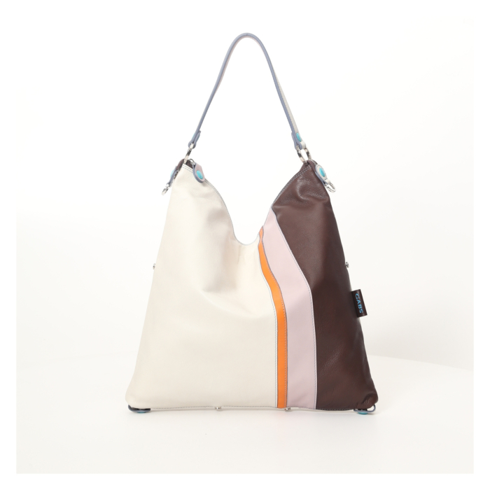 Borsa Monospalla SOFIA PLUS TAGLIA L Bianco | Gabs