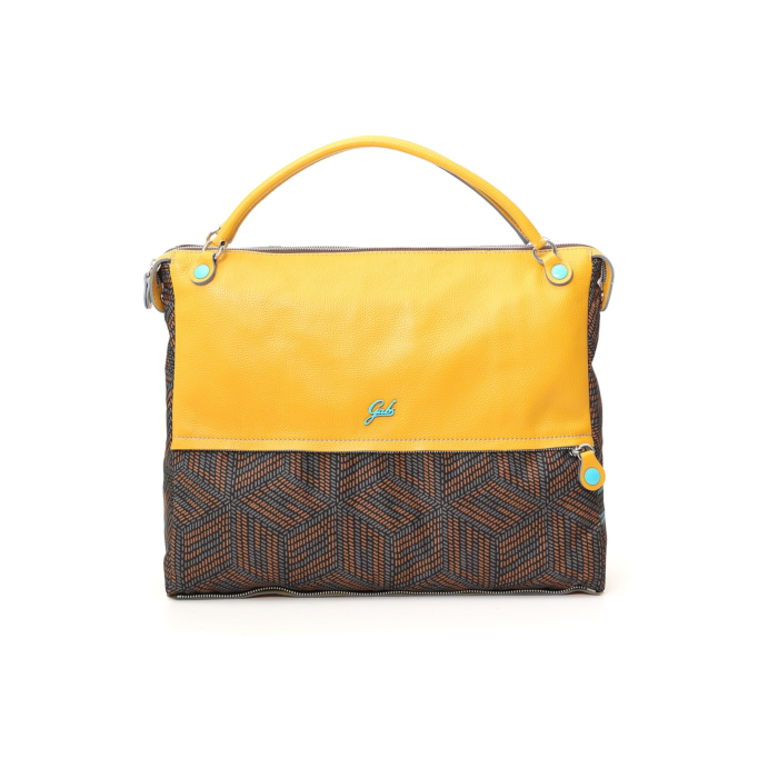 Shopping Bag/Shopper EMILIA SIZE L Yellow Gabs