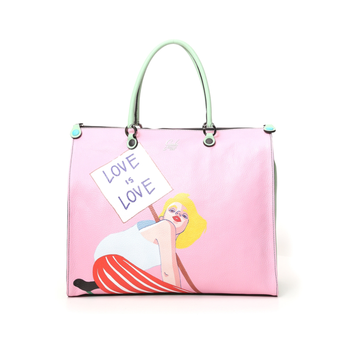 Borsa Shopping EMMA TAGLIA L Rosa | Gabs