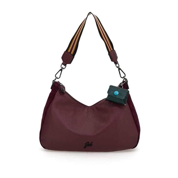 ★RECTO★MATEO CLASSIC SHOULDER BAG★6214★Burgundy★韓国★ Shoulder Bag ISABEL SIZE M Purple | Gabs