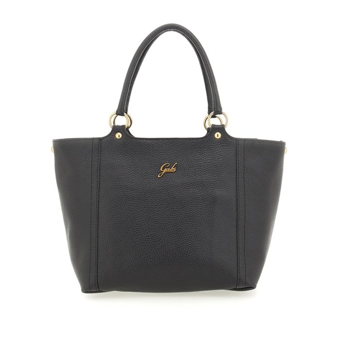 ◎MINOC◎ Delia shopper bag Flat Bag DELIA SIZE M Black | Gabs